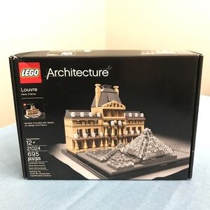 RARE LEGO Architecture Set - Louvre